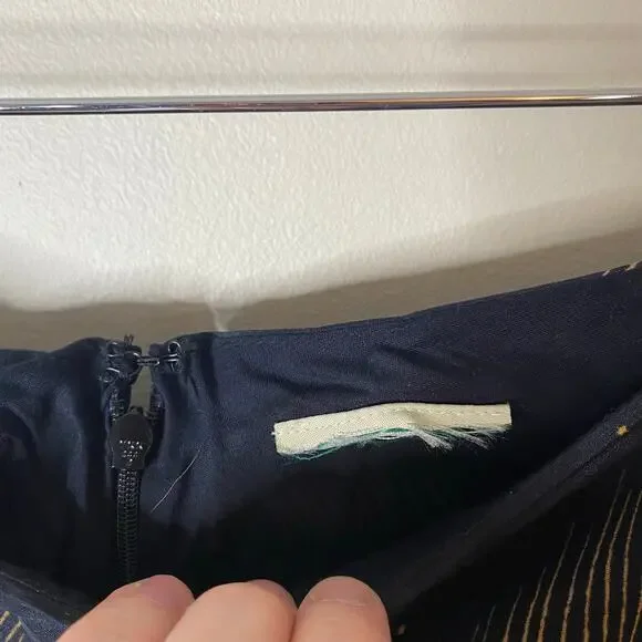 FARM RIO Golden Foliage Layered Asymmetrical Ruffle Maxi Skirt Medium - Picture 5 of 9